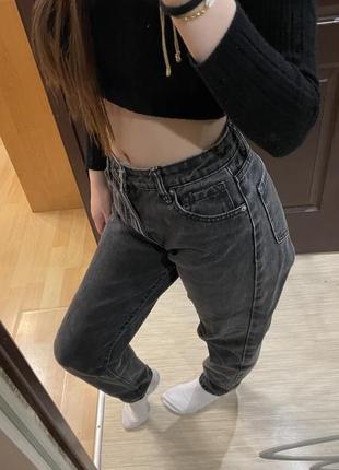 Джинсы мом бершка 325 фото