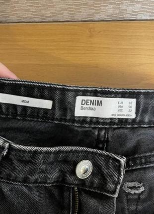 Джинсы мом бершка 329 фото