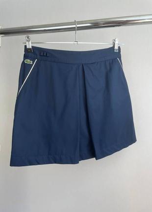 Женская спортивная юбка - шорты lacoste оригинал теннисная