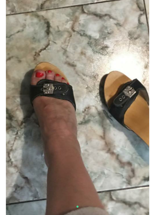 Босоножки стукалки сабо р.38