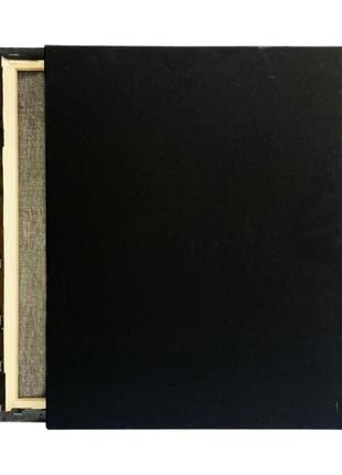 Холст на подрамнике "черный" art craft 13026 40х30 см