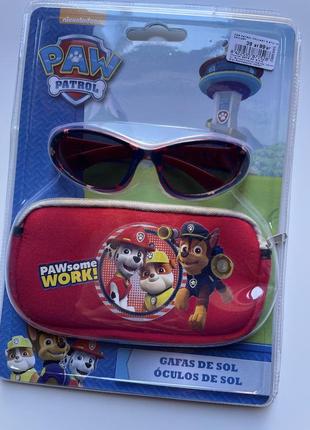 Солнцезащитные детские очки щённый патруль