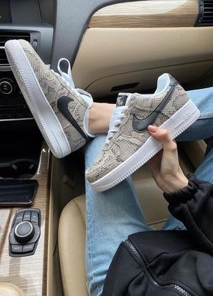 Кросівки жіночі air force 1 low snakeskin текстиль 38 р-р