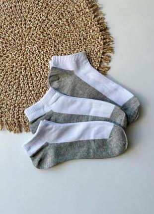 Жіночі короткі демісезонні шкарпетки корона 36-41р сірі жіночі короткі шкарпетки