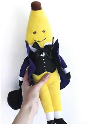 Очень крутая игрушка банан с шляпкой