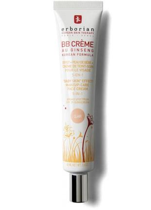 Erborian clair bb cream 5 in 1 вв-крем із женьшенем spf 20 45 мл.