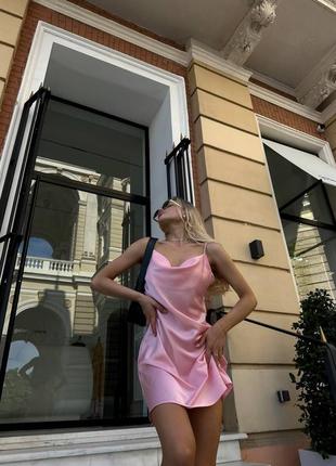 Міні сукня шовк