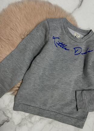 Стильный свитшот river island, серый свитшот, кофта, свитерок