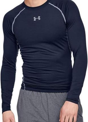 Under armour кофта спортивна компресійна heatgear armour compression long-sleeve t-shirt