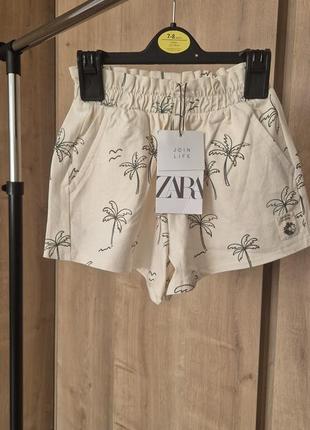 Шорты zara 6 лет 116 см