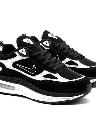 Кросівки чоловічі nike air max замша/нейлон 40/41