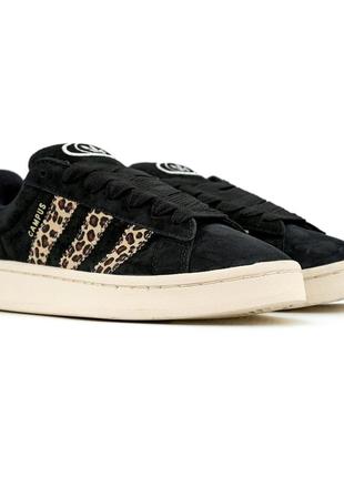 Adidas campus 00s black/leopard