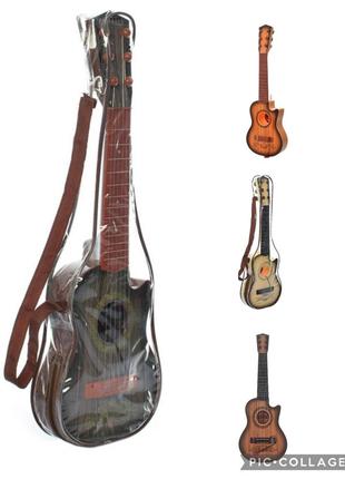 Гітара дитяча 6 струн 54 см, запасна струна, медіатор