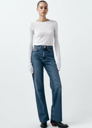 Джинси zara wide leg