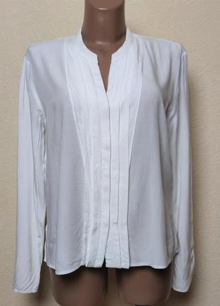 Белая рубашка прямого крояв стиле оверсайз pennyblack max mara /5237/