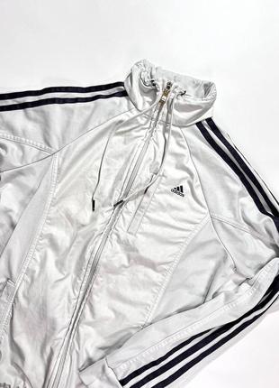 Олимпийка adidas / размер s-m / adidas / винтажная кофта adidas / кофта adidas / адидас / vintage / женская ветровка adidas)1