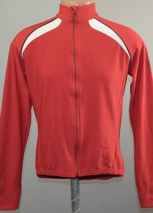 Vaude вітрозахисна, спортивна велогаряче куртка софтшел, утеплена флісом (s)