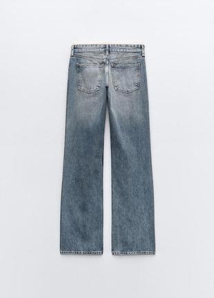 Джинси з подвійним поясом zara  6045/0492 фото