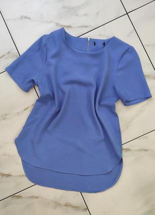 Женская стильная кофточка блуза черничного цвета xs (36)
