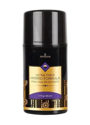 Густой крем-смазка на гибридной основе sensuva ultrathick hybrid formula (50 мл) рн сбалансирована 18+