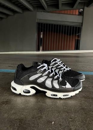 Кросівки чоловічі air max tn terrascape black/white  шкіра/текстиль 40/41/