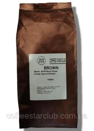 Зернову каву coffee star club™ brown