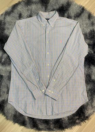Чоловіча сорочка бренду ralph lauren, оригінал