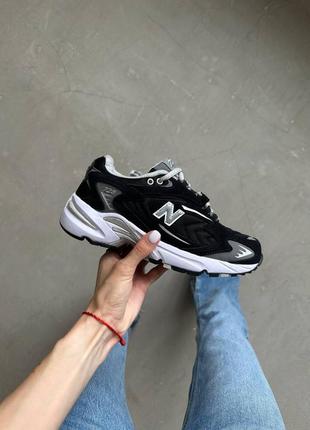 Кросівки жіночі new balance 725 black замша/текстиль 36//40