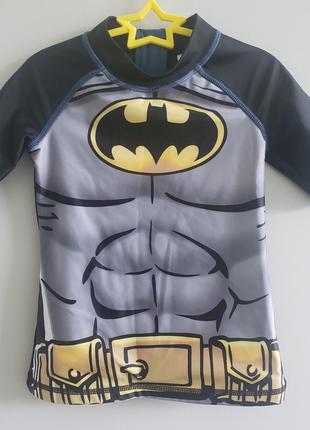 Batman футболка пляжна для плавання рашгард бетман хлопчику 2-3-4г 92-98-104см