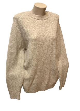 Натуральный теплый свитер 52-56 (6)