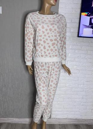 Велюровая пижама s-m
