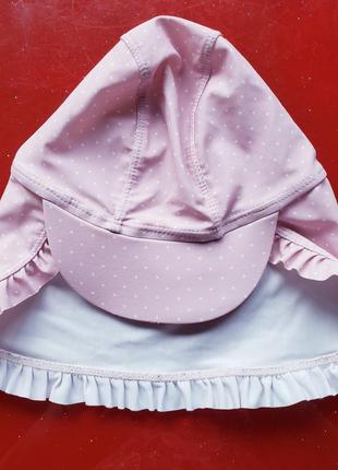 George кепка пляжная для купания с защитой шеи легионерка девочке 9-12м 74-80см