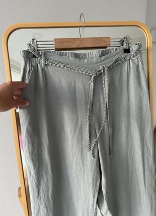 Льняные брюки брюки размер м nile