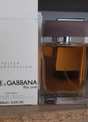 Тестер dolce gabbana the one for men 100мл