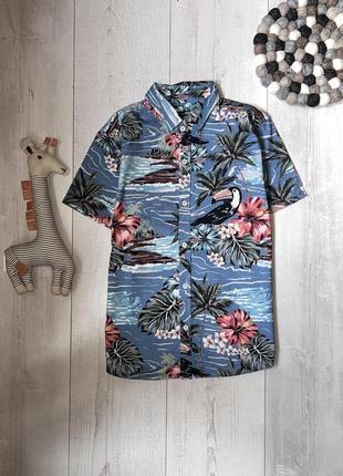 Рубашка в гавайском стиле 10 лет