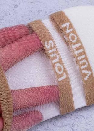 Следы носки женские, носки с сеткой