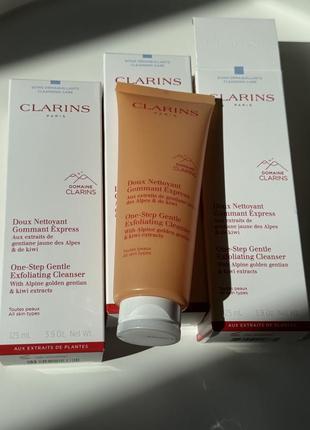 Скраб для обличчя clarins one-step gentle exfoliating cleanser повний формат 125мл