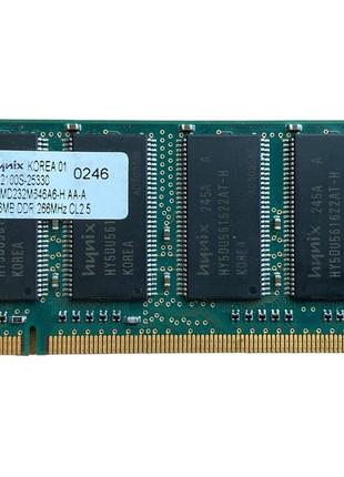 Оперативна пам’ять для ноутбука hynix pc2100s-25330 256mb