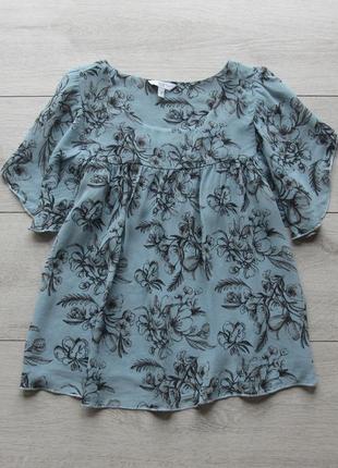 Распродажа! легкая блуза топ в цветочный принт от new look