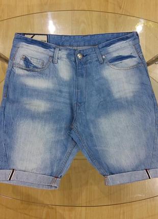 Шорты джинсовые, мужские, размер l (34)