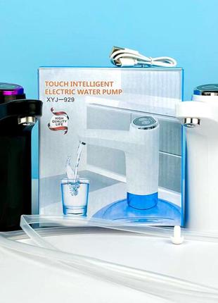 Уценка! примятая коробка помпа для воды электрическая на бутыль 19л с аккумулятором, водяной насос2 фото