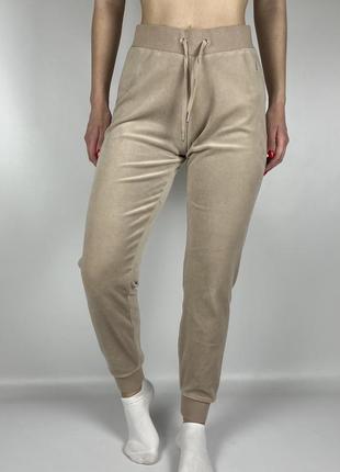 Велюровые брюки juice couture