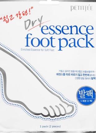 Маска для ног, petitfee dry essence foot pack