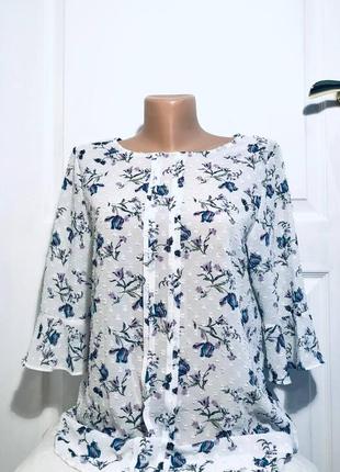 Ніжна блуза з квітковим принтом  від бренду m&co