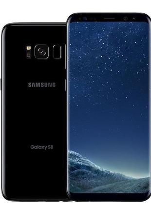 Смартфон samsung galaxy s8 duos 2sim (g950fd) 5.8" 4/64 gb 12 мп gps bluetooth 5.0 black