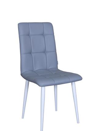 Стілець max's furniture мічиган 02 білий/світло-сірий
