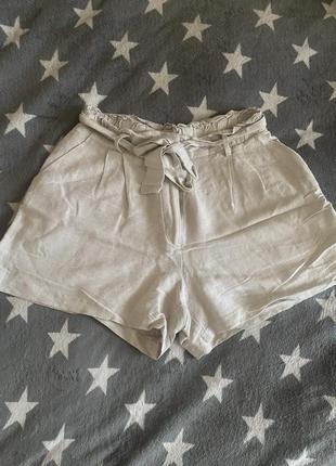 Шорты льняные h&m