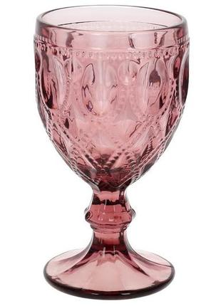Келих для вина bona di 581-034 300 мл рожевий