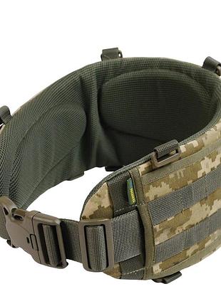 Пояс рпс kiborg r-3 мультикам cordura, универсальный, пиксель, база для модульной системы (molle), новое, пиксель