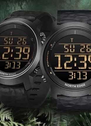 Мужские водостойкие спортивные тактические часы north edge aero6 фото